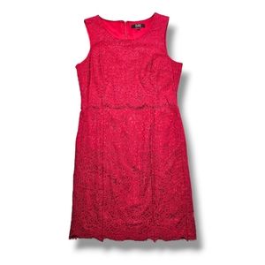 Alex Marie Lace Red Women's Dress Size 10